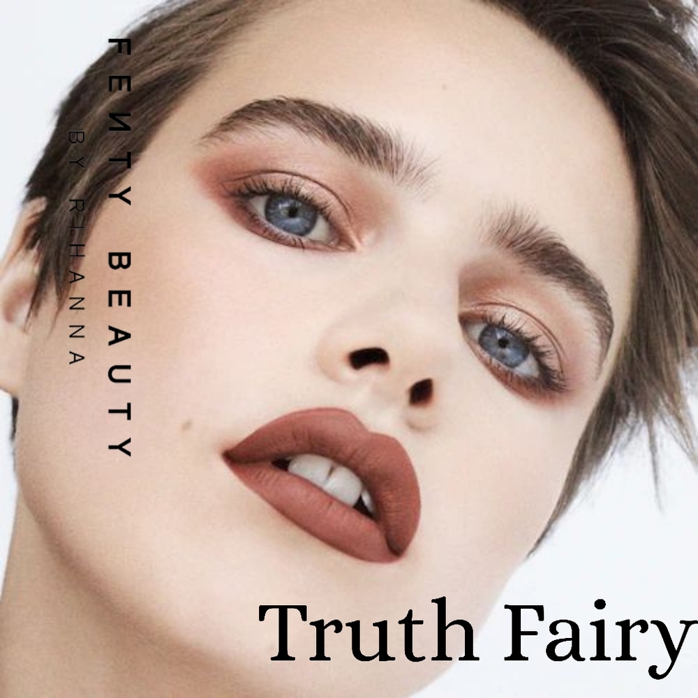 New! FENTY BEAUTY - Icon Velvet Liquid Lipstick- Truth Fairy 09